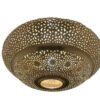 Elegant Moroccan Antique Brass Pendant Light - Handcrafted Beauty for Your Home - Image 8