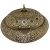 Elegant Moroccan Antique Brass Pendant Light - Handcrafted Beauty for Your Home - Image 9