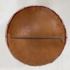 Luxury Moroccan Handmade Leather / Textile Pouf - Add Warmth and Elegance to Your Home, or Office - Image 7