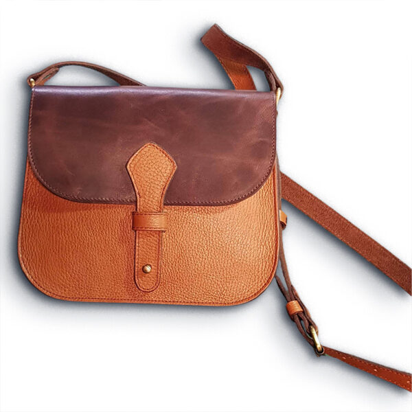 Luxurious Moroccan Handcrafted Genuine Leather Shoulder Bag - Your Perfect Everyday Companion