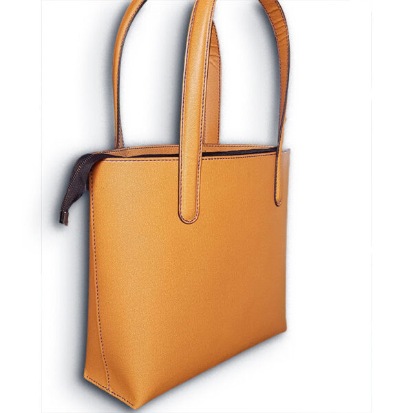 Luxurious Moroccan Handcrafted Genuine Leather Shoulder Bag - Your Perfect Everyday Companion - Image 3