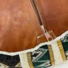 Luxury Moroccan Handmade Leather / Textile Pouf - Add Warmth and Elegance to Your Home, or Office - Image 5