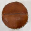 Luxury Moroccan Handmade Leather / Textile Pouf - Add Warmth and Elegance to Your Home, or Office - Image 7