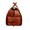 Exquisite Handcrafted Moroccan Leather Travel Bag - Unique Style for Unisex Adventurers - Image 5