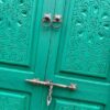 Secure Elegance: Hand-Carved Moroccan Wooden Door for Enhanced Protection and Aesthetic Charm - Image 5
