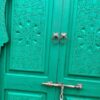 Secure Elegance: Hand-Carved Moroccan Wooden Door for Enhanced Protection and Aesthetic Charm - Image 4