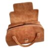 Exquisite Handcrafted Moroccan Leather Travel Bag - Unique Style for Unisex Adventurers - Image 2