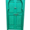 Secure Elegance: Hand-Carved Moroccan Wooden Door for Enhanced Protection and Aesthetic Charm - Image 3