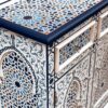 Exotic Handmade and Hand-Painted Moroccan Wood Storage Cabinet | Exotic Elegance for Your Home Decor - Image 4
