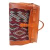 Exquisite Handcrafted Moroccan Leather Kilim Duffle Travel Bag - Unique Bohemian Style for Unisex Adventurers - Image 4
