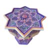 Exotic Elegance Moroccan Handmade Side Table, a Masterpiece of vibrant Hand-Painted Artistry for Your Home - Image 3