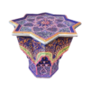 Exotic Elegance Moroccan Handmade Side Table, a Masterpiece of vibrant Hand-Painted Artistry for Your Home - Image 6