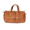 Exquisite Handcrafted Moroccan Leather Travel Bag - Unique Style for Unisex Adventurers - Image 2