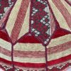 Luxury Moroccan Handmade Leather / Textile Pouf - Add Warmth and Elegance to Your Home, or Office - Image 4