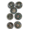 Set of 13 Exquisite Hand-Painted Moroccan Ceramic Serving Set Dishes with salad Bowl: Elevate Your Home with Artistry and Style - Image 2