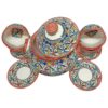 Authentic Moroccan Elegance: Hand-Crafted Ceramic Tureen Set with 6 Bowls and 6 flat - Image 4