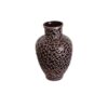 Elegance Unveiled: Hand-Painted Moroccan Ceramic Vase with Nickel Silver Inlay – A Rare Handcraft Masterpiece - Image 6