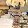 Moroccan Artistry Unveiled: Handmade and Hand-Painted Ceramic Vase – A Gift of Timeless Elegance for Every Occasion - Image 3