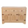 Exquisite Moroccan Hand-carved Wood Storage Cabinet | Timeless Beauty & Living Artistry