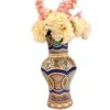 Moroccan Artistry Unveiled: Handmade and Hand-Painted Ceramic Vase – A Gift of Timeless Elegance for Every Occasion - Image 8