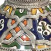 Timeless Elegance Unveiled: Handmade Moroccan Ceramic Tagine with Maillechort Engraving - Image 6