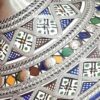 Timeless Elegance Unveiled: Handmade Moroccan Ceramic Tagine with Maillechort Engraving - Image 4