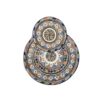 Set of 6 Exquisite Hand-Painted Moroccan Ceramic Serving Set Dishes: Elevate Your Home with Artistry and Style - Image 3