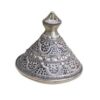 Timeless Elegance Unveiled: Handmade Moroccan Ceramic Tagine with Maillechort Engraving - Image 4