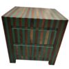 Captivating Moroccan Handmade Wooden Nightstand with Exquisite Style | Opulent Beauty for Your Bedroom