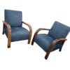 Handmade Walnut Wood and Vintage Kilim Moroccan Style Lounge Chair - Retro Chic Comfort for Your Space - Image 9