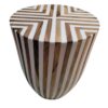 Discover the Exquisite Wooden Cylinder Side Table, A Versatile and Beautiful Accent Piece
