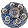 Authentic Moroccan Elegance: Hand-Crafted Ceramic Tureen Set with 6 Bowls and 6 flat - Image 2