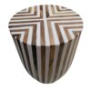 Discover the Exquisite Wooden Cylinder Side Table, A Versatile and Beautiful Accent Piece - Image 7