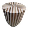 Discover the Exquisite Wooden Cylinder Side Table, A Versatile and Beautiful Accent Piece - Image 9