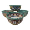 Elevate Your Dining Experience with a Set of Handcrafted Moroccan Ceramic Serving Bowls - Image 5