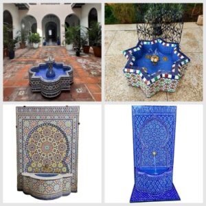 Exquisite Handmade Mosaic Fountains